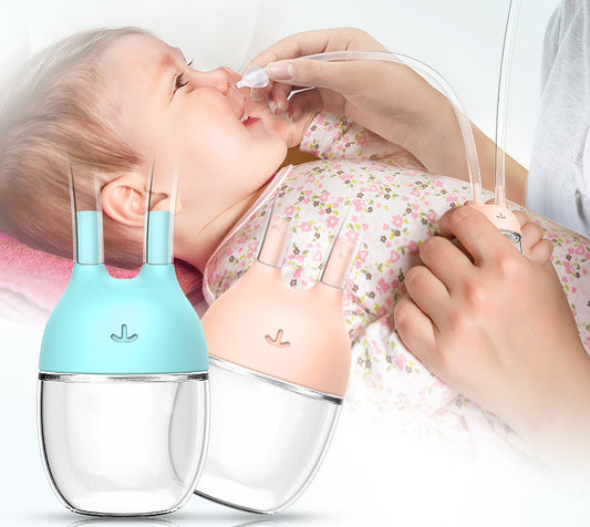 Limpiador nasal seguro para bebés, aspirador, aspirador nasal para sacar los mocos de la nariz del bebé