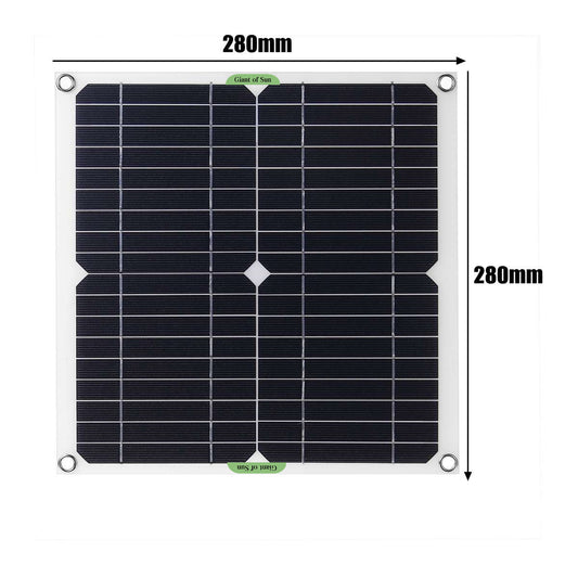Experimente la libertad de estar siempre cargado en cualquier lugar y en cualquier momento con el Kit de Panel Solar de 200W para Cargador de Batería de 12V - ¡Deje que el poder del sol lo acompañe!