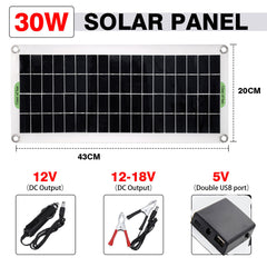¡Aumente su independencia energética! Conjunto de paneles solares 12V1000W: ¡Energía potente para su hogar o aplicaciones móviles!