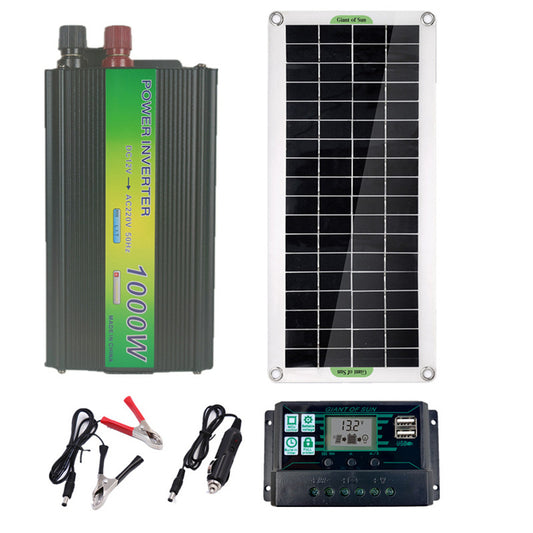¡Aumente su independencia energética! Conjunto de paneles solares 12V1000W: ¡Energía potente para su hogar o aplicaciones móviles!