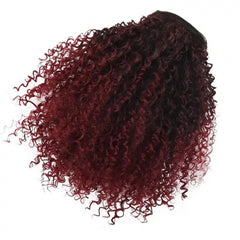 Extensiones de peluca en varios colores para señoras con el pelo corto y rizado