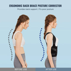 Cinturón de corrección de postura de espalda Banda ortopédica antijorobada invisible
