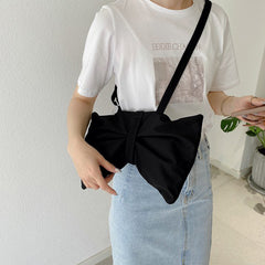 Moda arco grande bolso bandolera crossbody, hermosas bolsas de compras para las mujeres