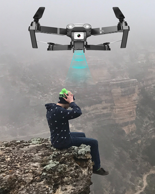 Dron Plegable Aéreo de Fotografía de Cuatro Ejes