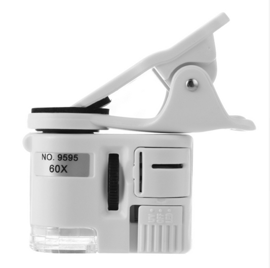 Microscopio para Cámara de Teléfono con luz LED