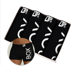 4 piezas Boxershorts para hombres Boxer ropa interior corta Hombre bragas