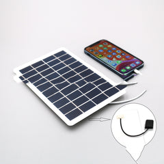 ¡Siempre cargado en movimiento! Panel solar portátil para cargar teléfonos móviles