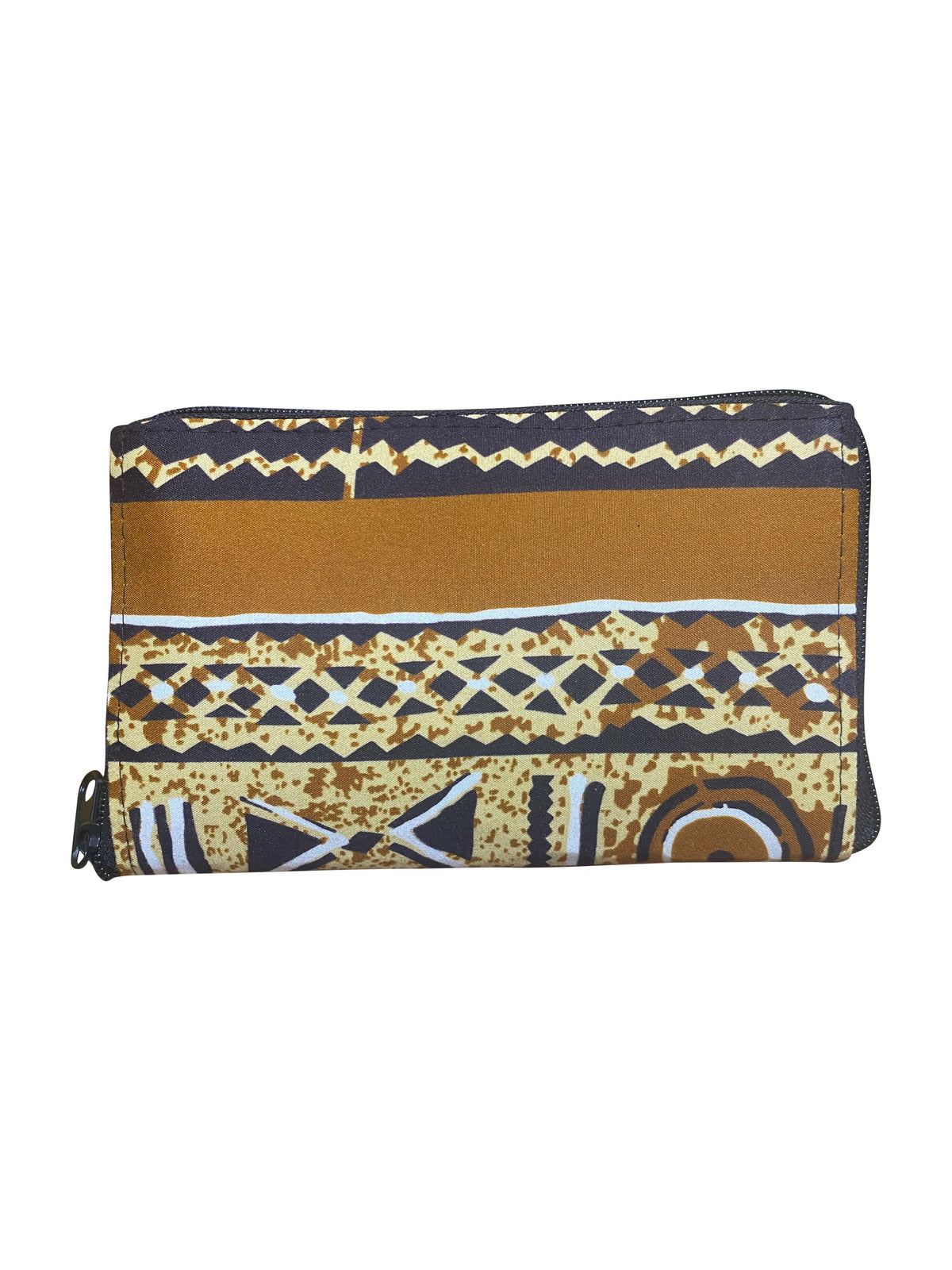 „Sahara Horizon“ Wandel-Tote Bag | Platzsparende Baumwolltasche mit Kente-inspiriertem Wüsten-Print