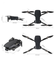 Dron Aéreo Plegable con Control Remoto para Alta Definición 4K