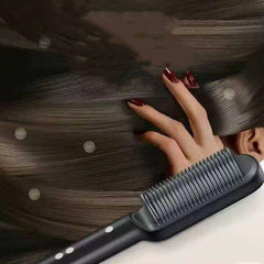 Peine alisador de cabello con calefacción eléctrica multifuncional