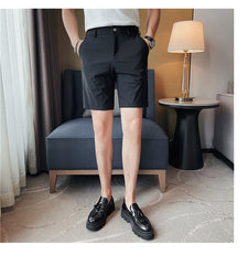 Pantalones de lápiz casuales Pantalones cortos cómodos Hombres transpirables