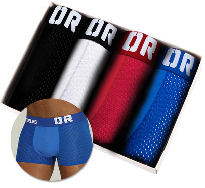 4 piezas Boxershorts para hombres Boxer ropa interior corta Hombre bragas