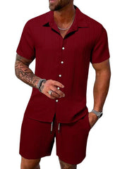 camisa de hombre traje suelto casual, en una increíble variedad de colores