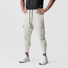 Pantalones casuales de ejercicio para hombres musculosos Fitness delgados