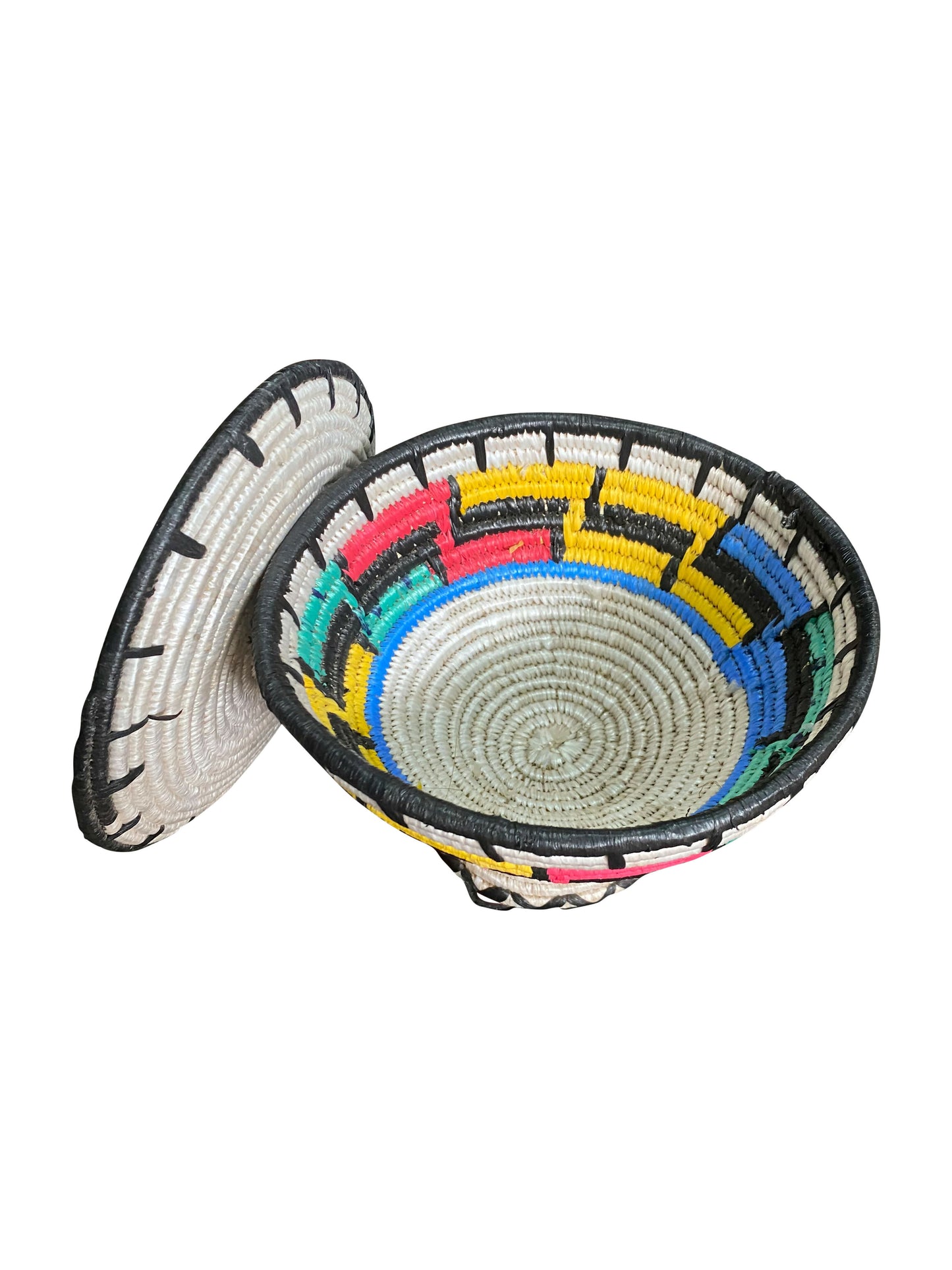 "Heritage Living" Handgeflochtene Aufbewahrungsbox aus Ghana