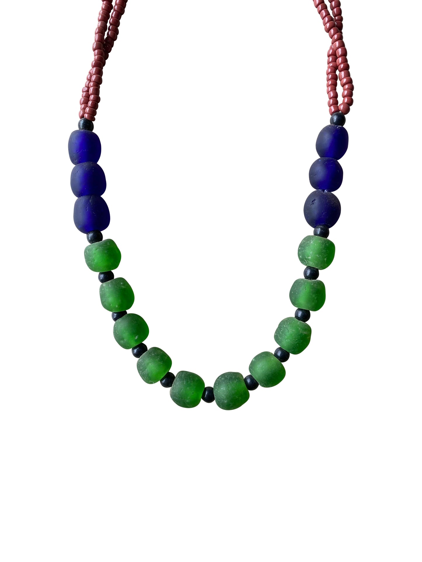 Ocean Forest Halskette inspiriert von Wasser und Erde