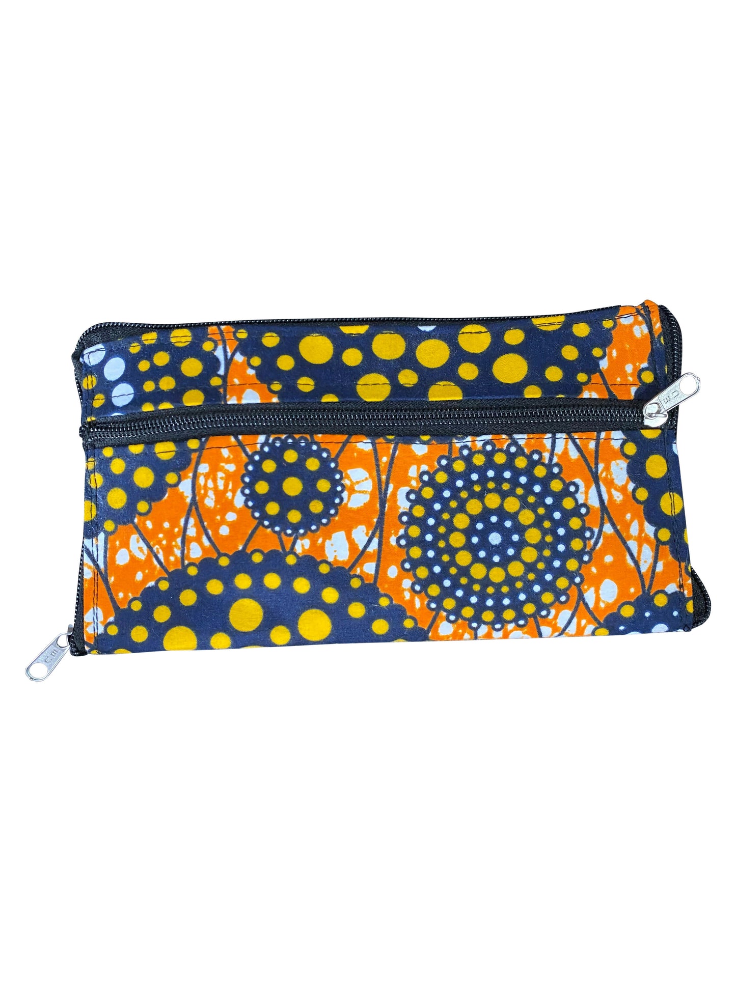 Handgefertigte Kente-Geldbörse aus Ghana Farbenfrohes afrikanisches Design