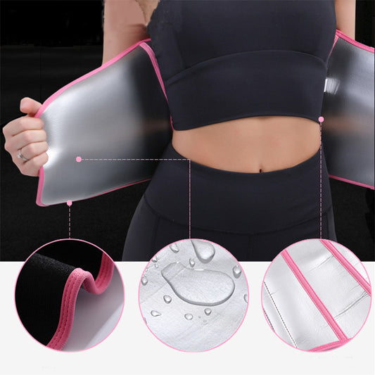 Faja de cintura para mujer, banda de sujeción para la espalda y control del vientre, moldeadora del cuerpo, sudoración, pérdida de peso, ropa moldeadora