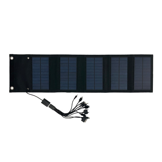 Sencillo y práctico: Panel solar plegable para uso diario!
