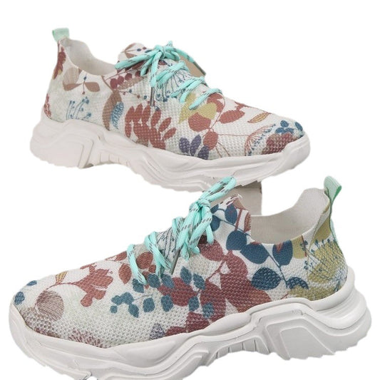 Zapatillas de running de moda con estampados de colores
