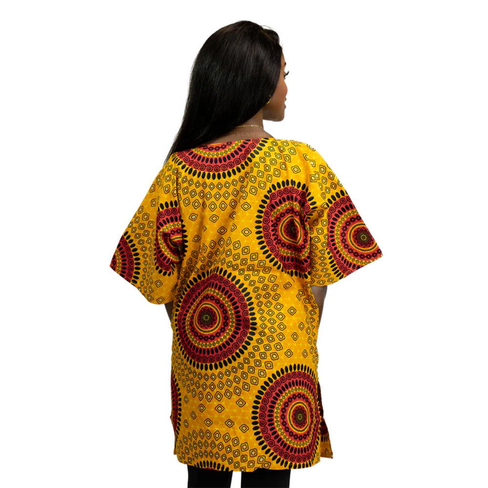 Dashiki Shirt-Kleid