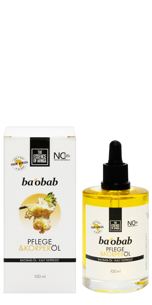 Bio-Baobaböl aus Tansania (100 ml) | Kaltgepresste NCS-Naturkosmetik | africrops! GmbH