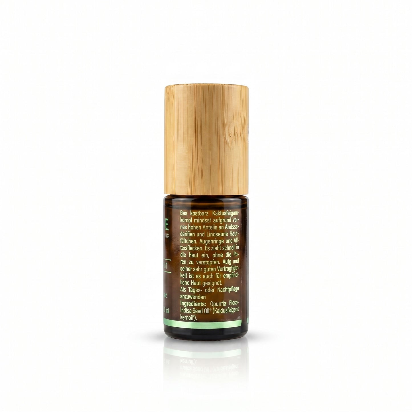 Marokkanisches Luxus Bio-Kaktusfeigenkernöl | 100% Vegan & Kaltgepresst (30 ml Glasflasche)