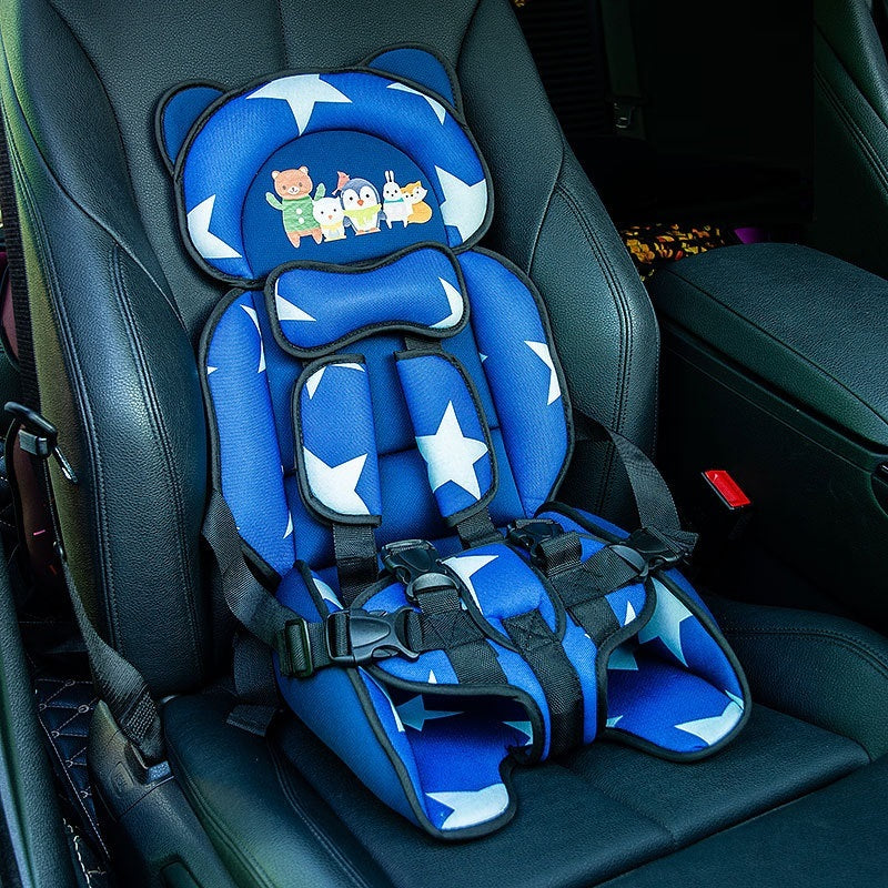 ¡Asiento de Seguridad para Niños! 🚗👶 Silla de Comedor Cómoda para Coche 🌟 Asiento de Seguridad para Bebés, Extraíble y Lavable 🧼