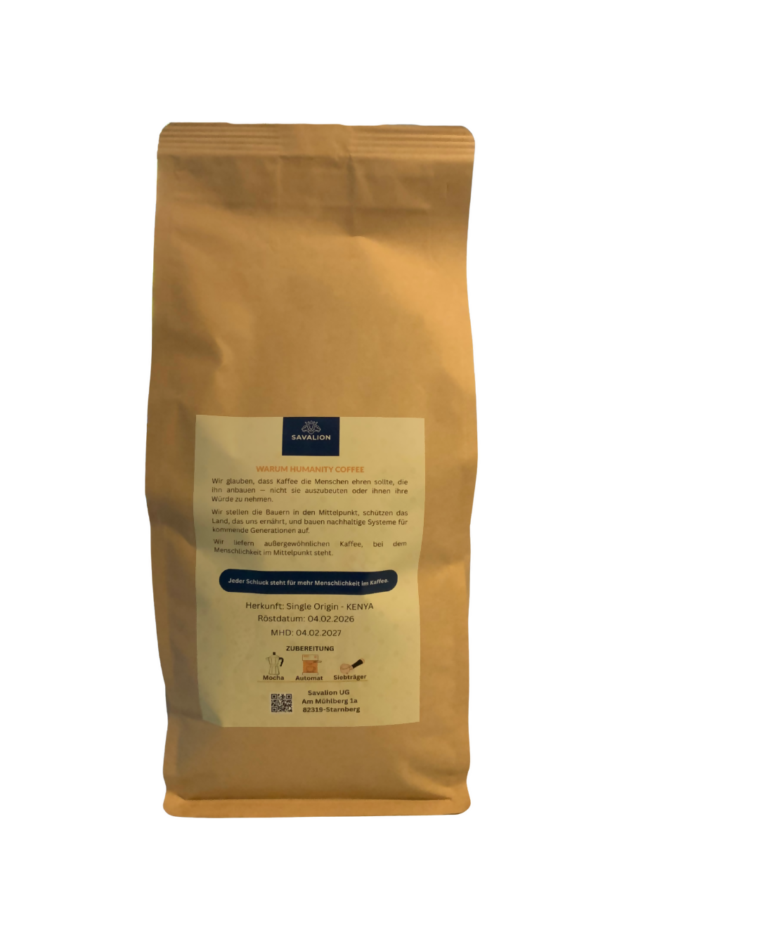 ESPRESSO RÖSTUNG – AA+ SPECIALTY BOHNEN – KENIA 1000g