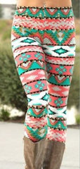 Leggings elásticos para mujer con estampado fino y muchos dibujos diferentes