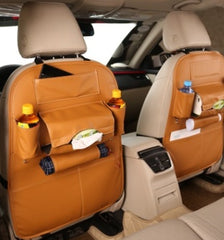 ¡Caja de Almacenamiento de Cuero para Coche! 🚗👜 Mantén tus Suministros Organizadamente en el Asiento 🌟 Elegancia y Funcionalidad en Uno ✨