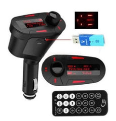 Kit de coche reproductor MP3 transmisor FM inalámbrico