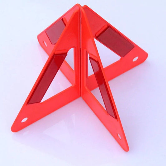 🔺¡Señal de Advertencia Triangular para Automóvil! 🚗🔺 Marco Reflectante para Fallas de Coche 🌟 Seguridad Vial Mejorada en Caso de Emergencia ✨