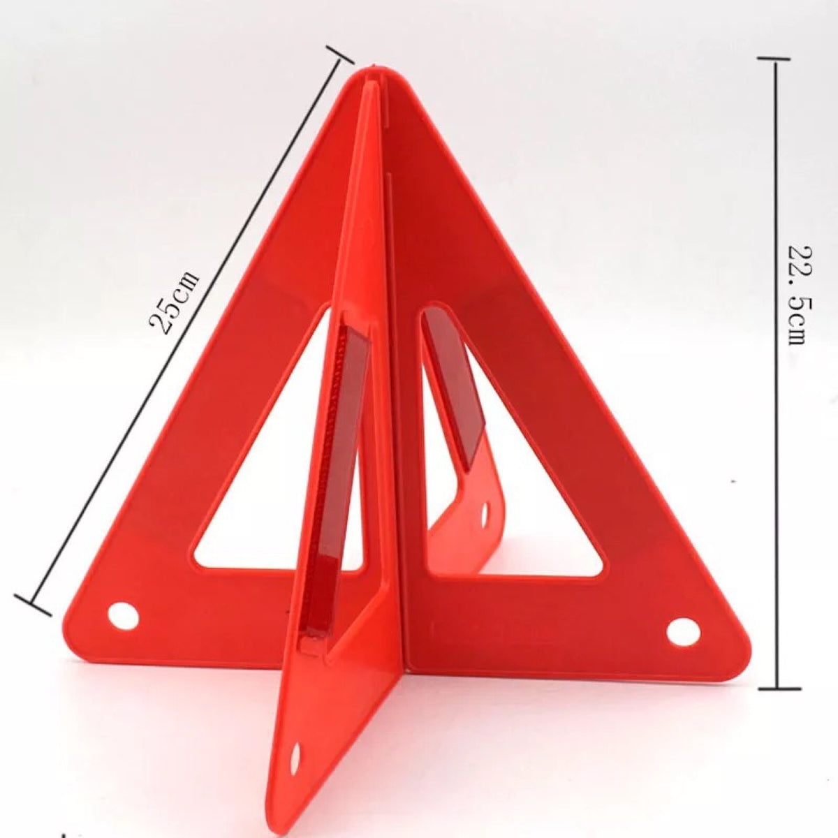 🔺¡Señal de Advertencia Triangular para Automóvil! 🚗🔺 Marco Reflectante para Fallas de Coche 🌟 Seguridad Vial Mejorada en Caso de Emergencia ✨