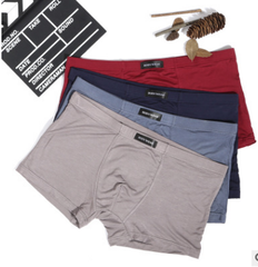 Ropa interior para hombre, calzoncillos Boxer para hombre, calzoncillos Boxer negros, talla grande y grande, pantalones gruesos y sueltos