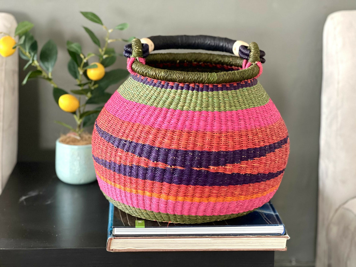 Handwoven Decorative Basket