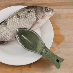 Cepillo para raspar piel de pescado Cepillo para raspar escamas de pescado Rallador Desmontaje rápido Cuchillo para limpiar pescado Raspador para raspar piel de pescado Herramientas de cocina