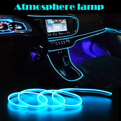 ¡Tira de Luces LED para Coche y Bicicleta! 🚗🎉 Iluminación de Neón para Decoración de Fiesta 🌟 Lámpara de Baile USB Impermeable de 12V ✨ Perfecta para Crear Ambientes Únicos y Divertidos