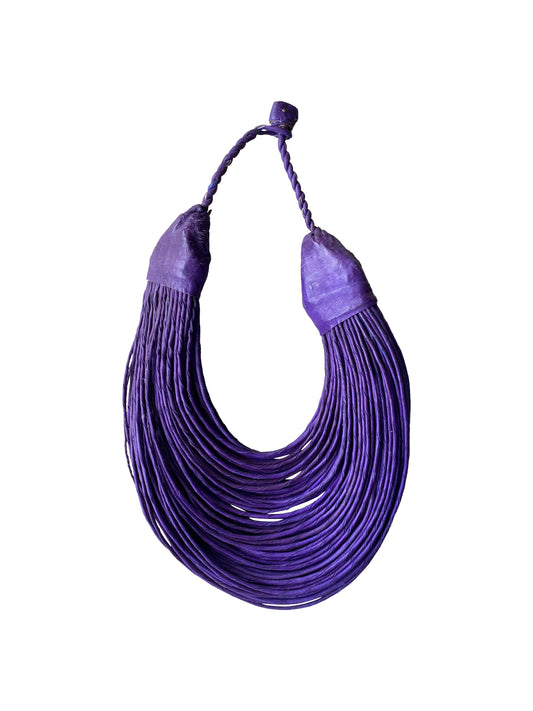 „Northern Heritage“ 100-Strang Ziegenleder-Halskette aus Ghana