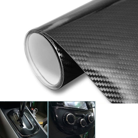 🚗✨ Dale un Nuevo Look a tu Coche! ✨🚗 Película de Vinilo de Fibra de Carbono 5D en Negro Brillante, Gris y Color Carbono para Revestimiento de Autos