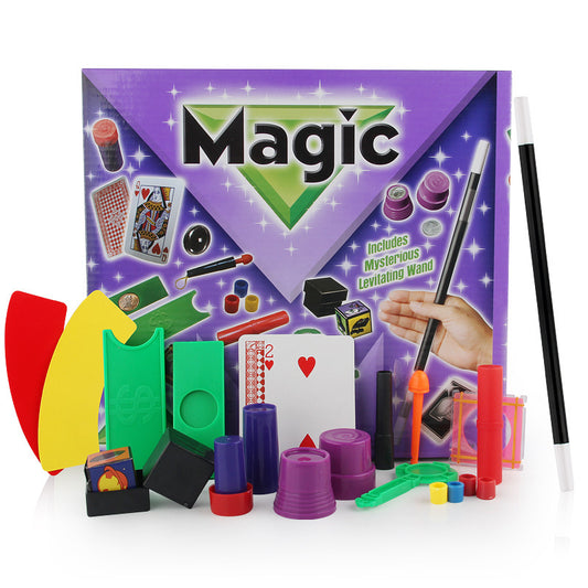 Caja de juguetes de magia para niños con 75 o 45 trucos