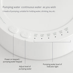 Dispensador Eléctrico de Agua Dispensador Automático de Botellas de Agua Dispensador de Agua Recargable