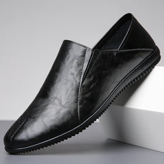 Zapatos De Cuero Para Hombre Con Estilo