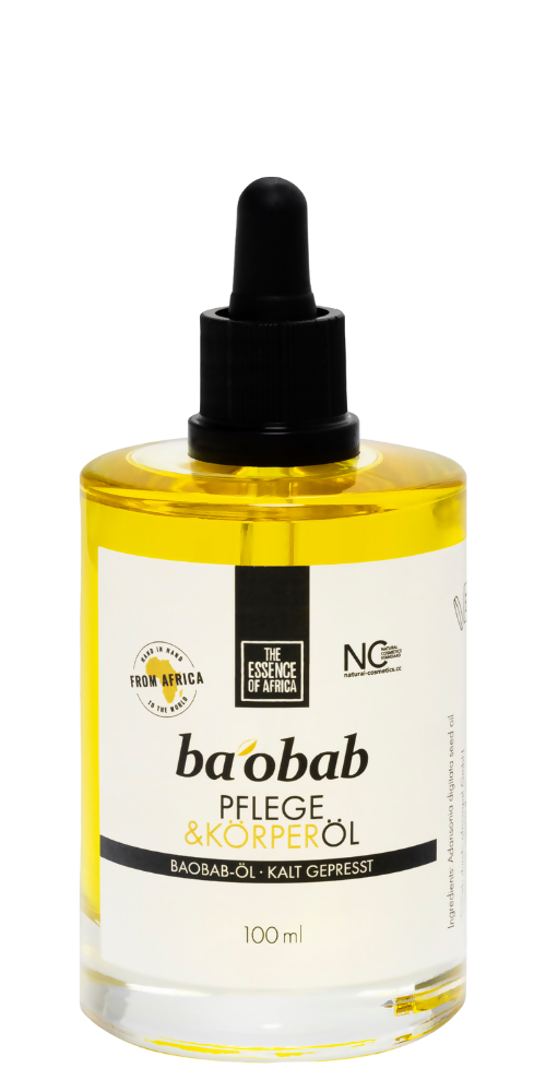 Bio-Baobaböl aus Tansania (100 ml) | Kaltgepresste NCS-Naturkosmetik | africrops! GmbH