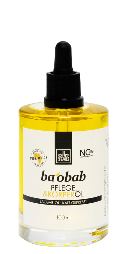 Bio-Baobaböl aus Tansania (100 ml) | Kaltgepresste NCS-Naturkosmetik | africrops! GmbH