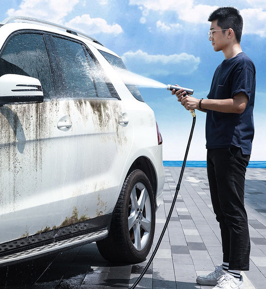 ¡Boquilla de Agua Telescópica para Lavado de Coches de Alta Presión con Manguera! 🚗💦 Potente y Ajustable 🌟 Ideal para una Limpieza a Fondo ✨