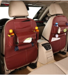 ¡Caja de Almacenamiento de Cuero para Coche! 🚗👜 Mantén tus Suministros Organizadamente en el Asiento 🌟 Elegancia y Funcionalidad en Uno ✨