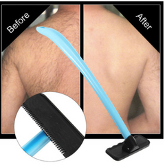 Afeitadora de espalda manual Separador de espalda Depilación y depilación de cuerpo completo Separador de espalda de poste largo con herramienta