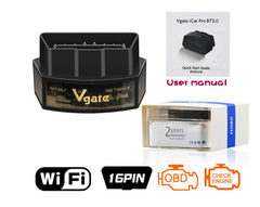 🚗🔍 Detecta Fallas en tu Auto con Precisión! 🔍🚗 Detector de Fallas Automotriz con Bluetooth OBD y Descripción Detallada