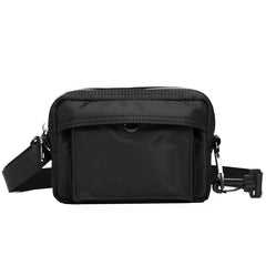 Bolso bandolera simple de estilo japonés para hombre